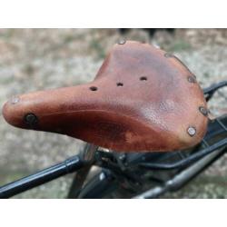 Toffe opa fiets met origineel Brookszadel