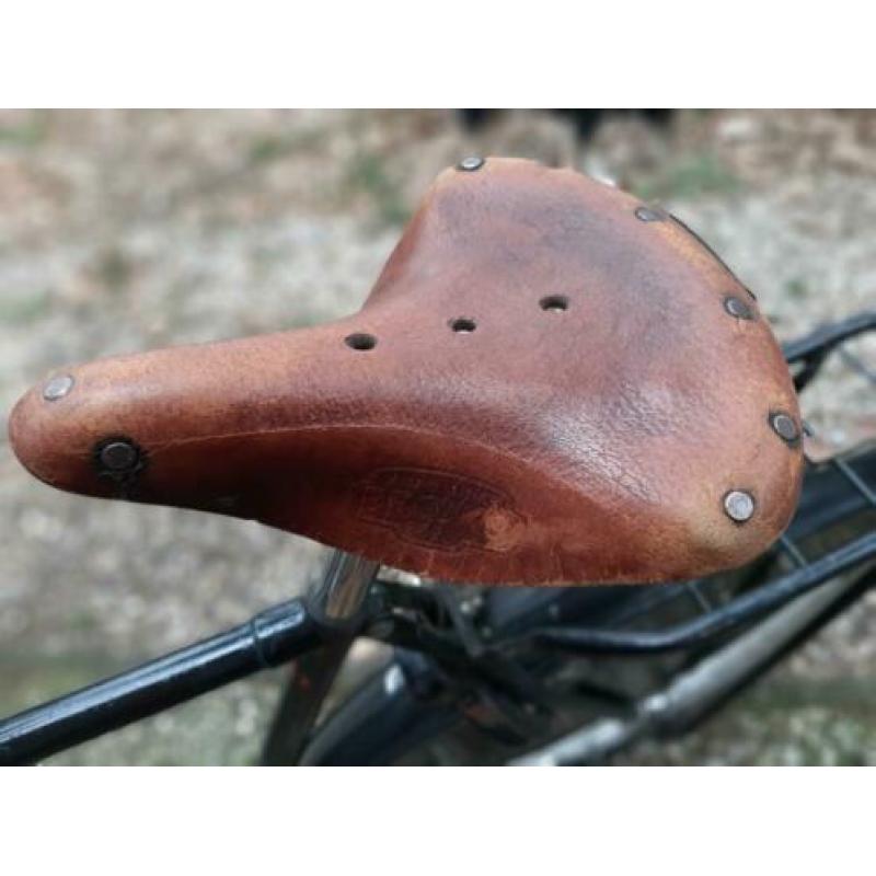 Toffe opa fiets met origineel Brookszadel