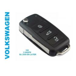 VW Auto sleutel VW Klapsleutel VW 3 knoppen Golf Polo Up GTI
