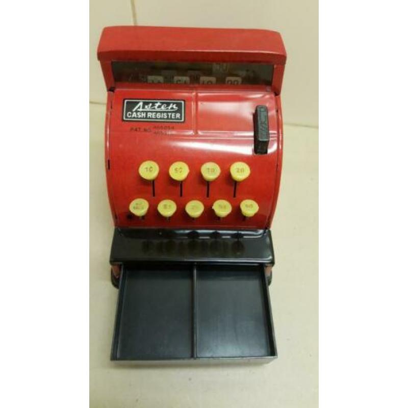 'Blikken Kassa Linemar 1960 Asten Cash Register OKP Japan
