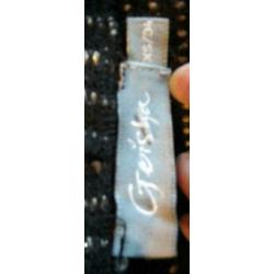 Geisha zwart grijs vest maat XS maat 34