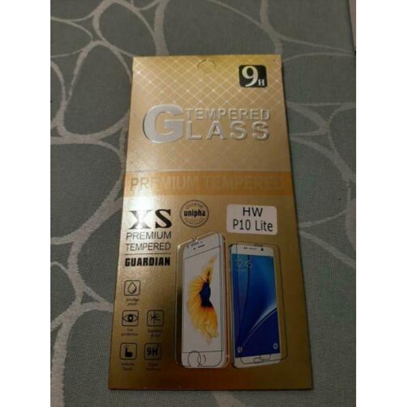 Huawei P10 Lite (met doos) incl hoesje en screenprotector