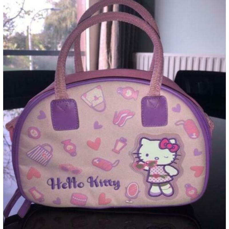 Lunchbox + Beker Hello Kitty. Goed als nieuw!