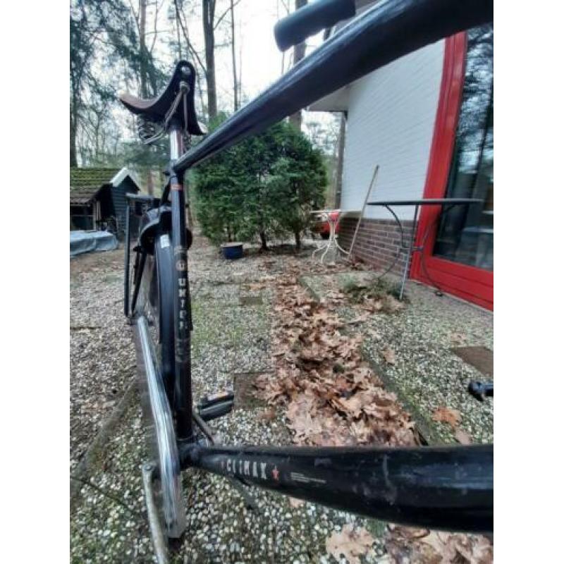 Toffe opa fiets met origineel Brookszadel