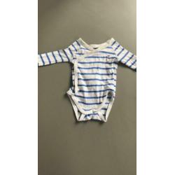 Petit Bateau overslagrompertje maat 56