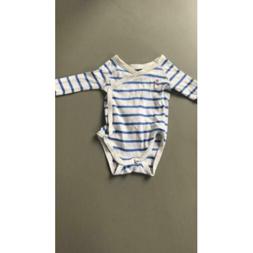 Petit Bateau overslagrompertje maat 56