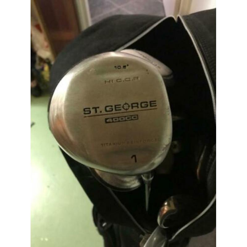 golftrolley inclusief complete golset