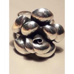 Zilveren Ring Roos Ring Sterling Ring.