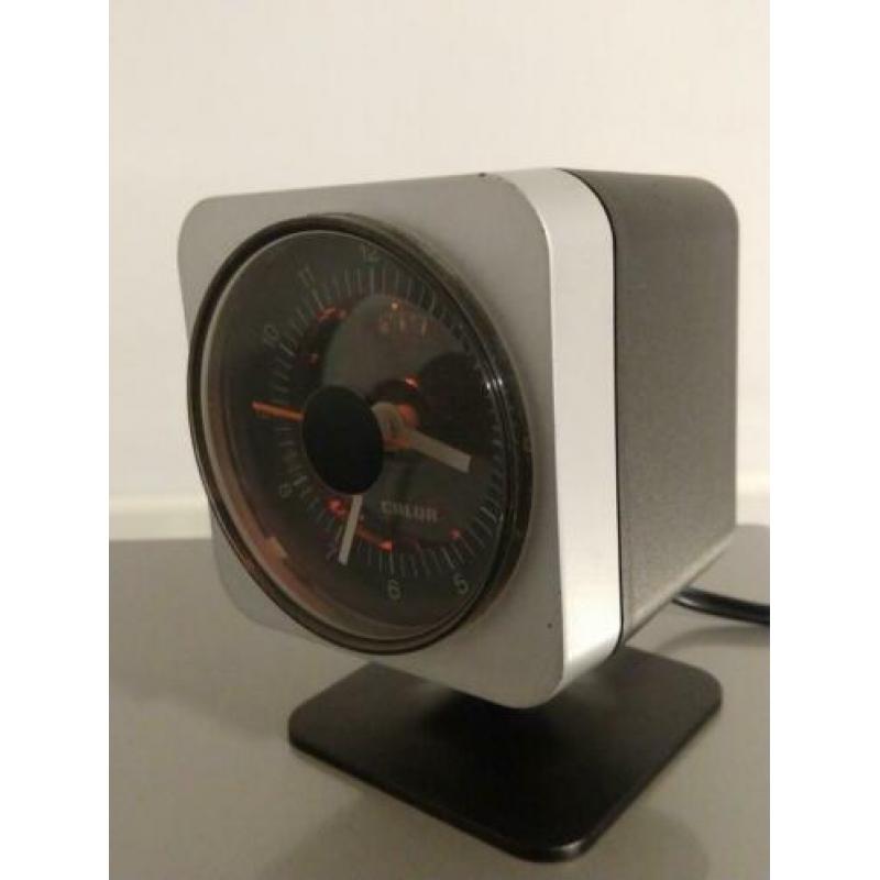 Vintage Calor France electrische bureauklok