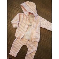 Babyset meisjeskleding merk dirkje maat 62 / 3 maanden zgan