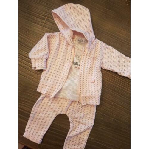 Babyset meisjeskleding merk dirkje maat 62 / 3 maanden zgan