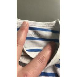 Petit Bateau overslagrompertje maat 56