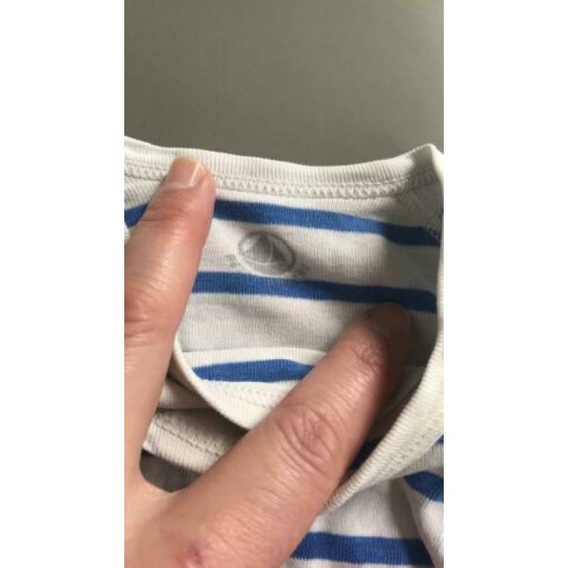Petit Bateau overslagrompertje maat 56