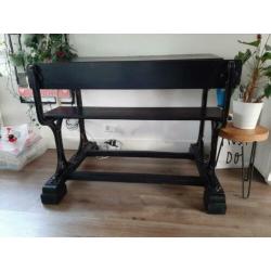 Mooie oude schoolbank