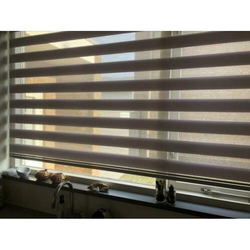 DUO ROLGORDIJN LICHT GRIJS 1.92 x 1.35