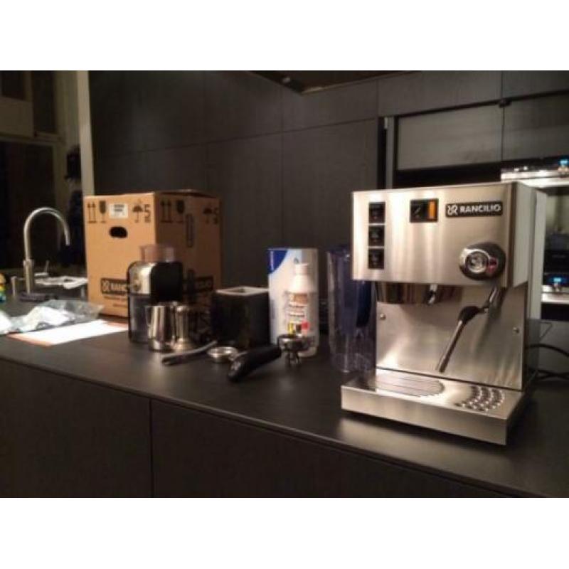 Rancilio espresso machine incl toebehoren