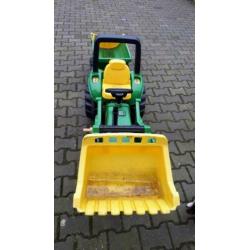 Tractor met kar . Groot model
