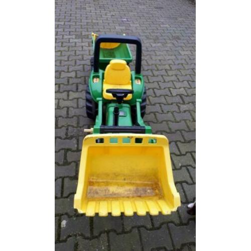 Tractor met kar . Groot model
