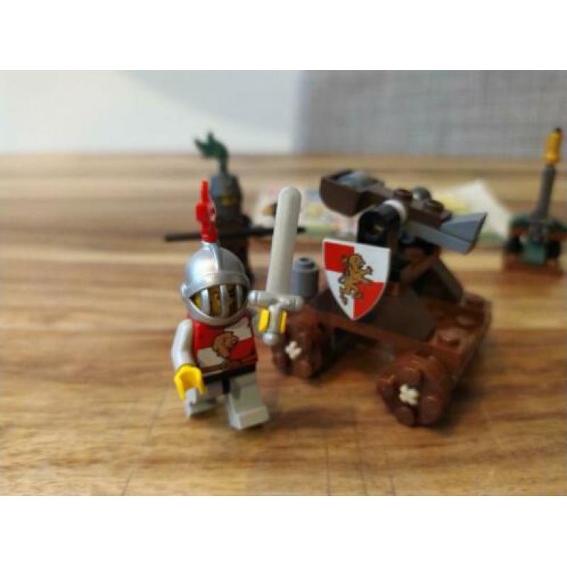 Lego Kingdoms 7950 Katapult (100% compleet)