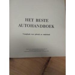 Het beste autohandboek 1968 ANWB