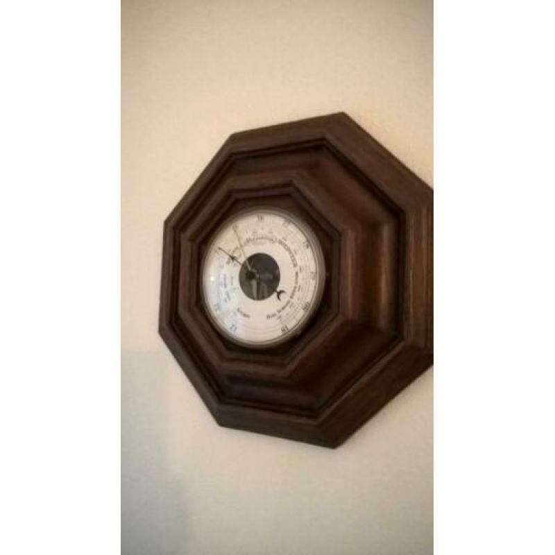 Achtkantige barometer, eind jaren `60.