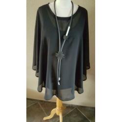 Tuniek 60/64 lengte 110 tricot viscose