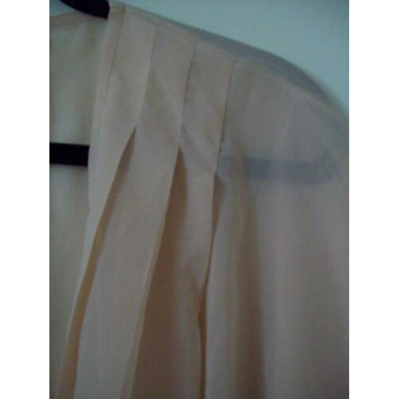 Trendy sierlijk roze chiffon tuniek vest van Steps maat XL
