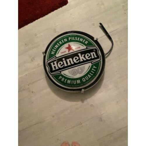 Heineken lichtbak rond