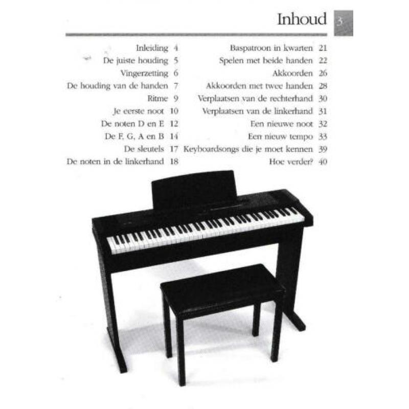 Keyboard Voor Beginners met CD (h780)
