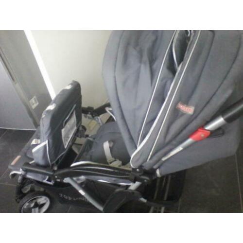 Tweling kinderwagen