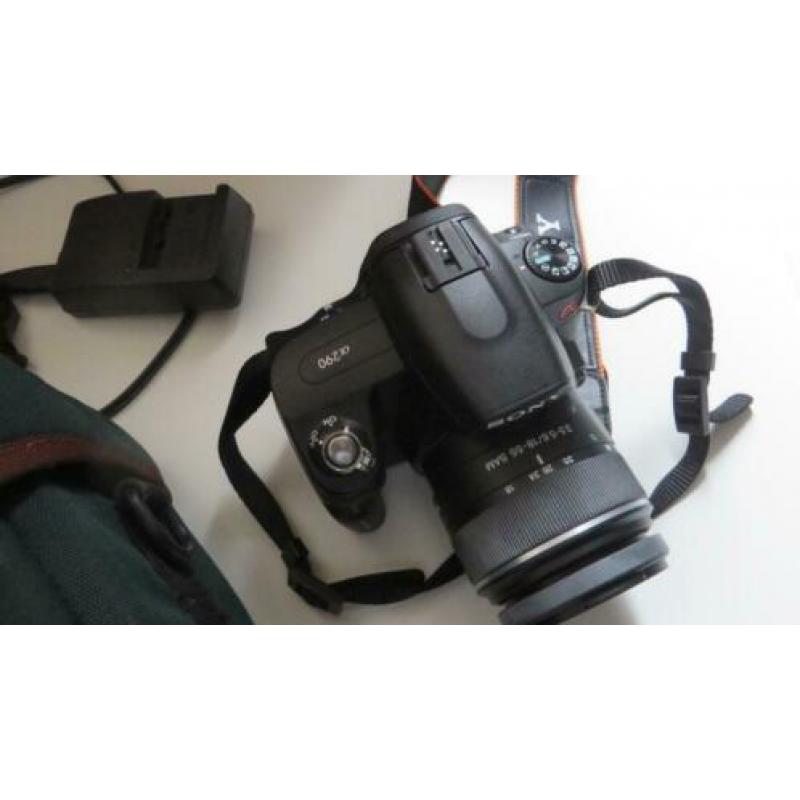 Sony A290L digitale camera met tas
