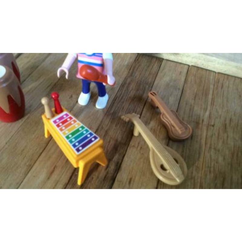 Playmobil meisje muziekinstrumenten muziek
