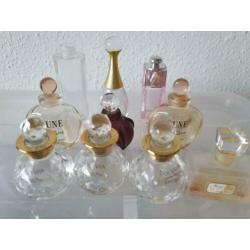 Lege miniatuur Dior 10 x