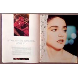 Madonna tourbook , who's that girl ,worldtour 1987