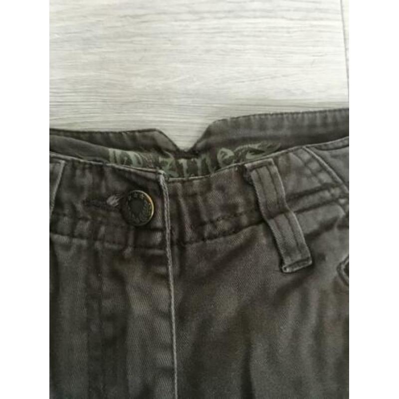 D-ZINE kuit broek bruin dikke stof nette staat mt 128 ZD
