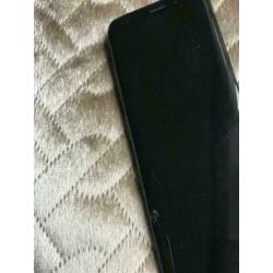 Samsung S9 met barst in het scherm werkt nog 100%