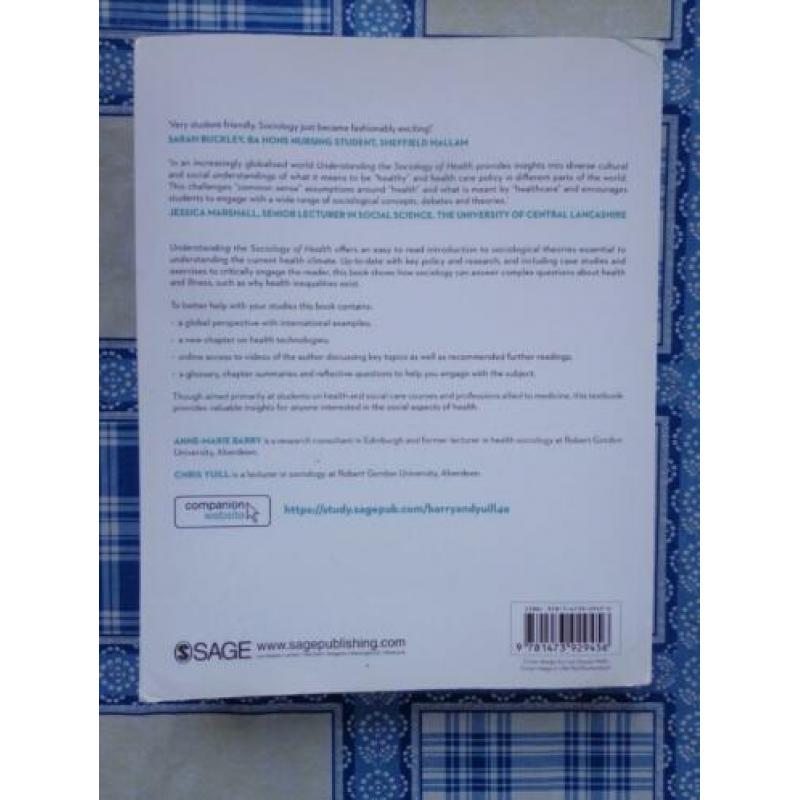 Understanding the sociology of health 9781473929456