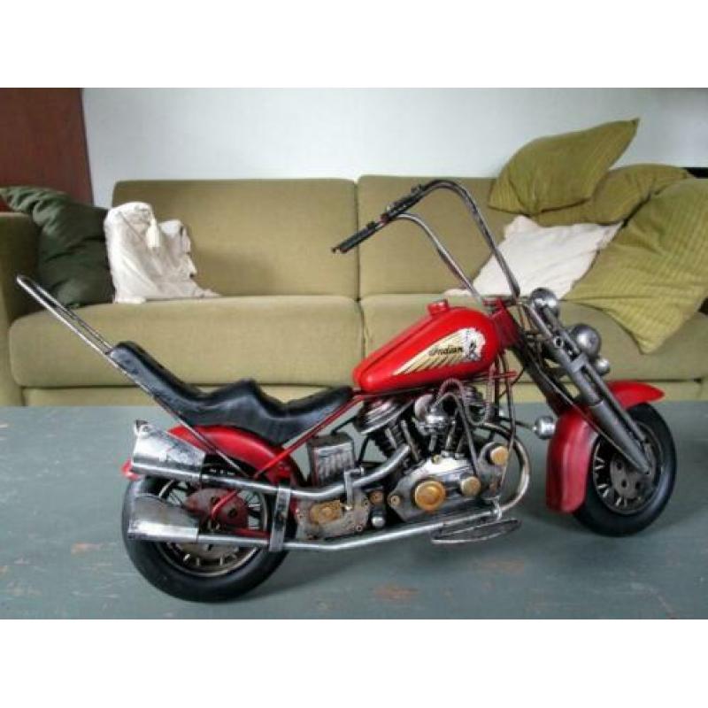 metalen model motorfiets, Indian