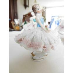 Dresden ballerina beeldje