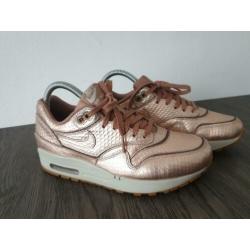 Nike Air Max 1 Bronze Snake Cut Out 37.5