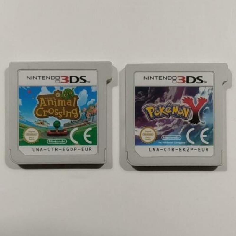 Animal Crossing + Pokémon Y (3DS spellen)