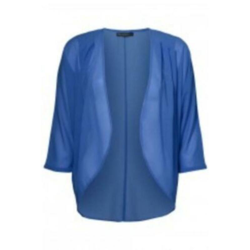 Trendy sierlijk roze chiffon tuniek vest van Steps maat XL