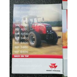 Massey ferguson folders 8200/8400/6400/7400/5400