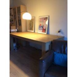 Massief eikenhout eettafel /tafel