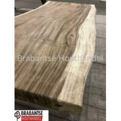 Suar boomstam tafel boomstambladen tafelblad eettafel