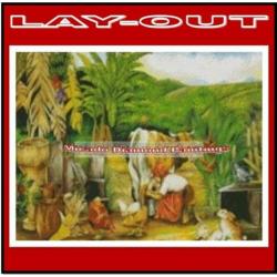 ¦ Diamond Painting Scenery/Farmers 40*50 Full-volledig