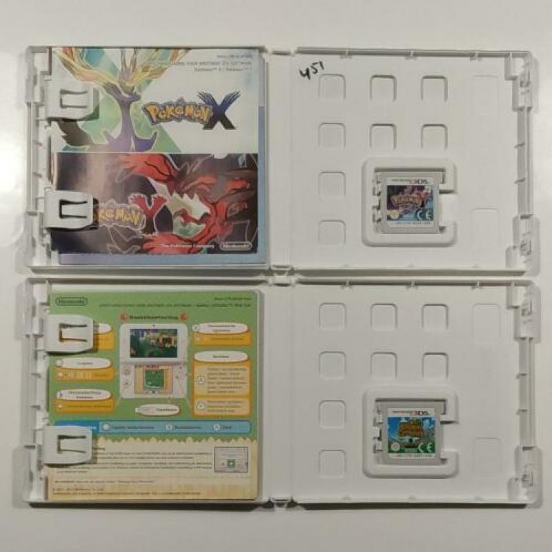 Animal Crossing + Pokémon Y (3DS spellen)