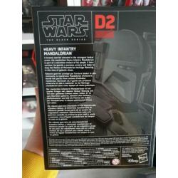 Nieuw The Mandalorian Heavy Infantry #D2 (black series)