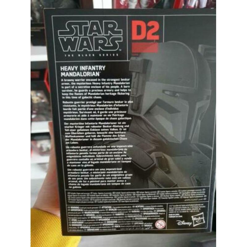 Nieuw The Mandalorian Heavy Infantry #D2 (black series)