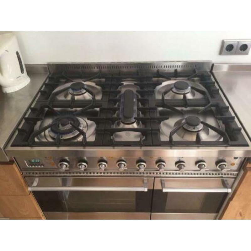 Boretti fornuis met 2 ovens 90 cm breed